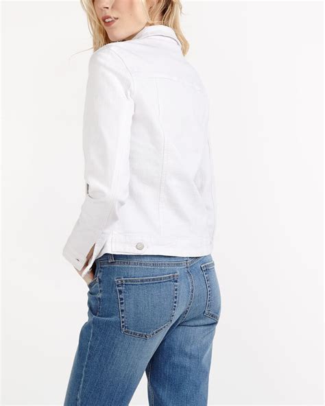 Veste Blanche En Jeans Femmes Reitmans