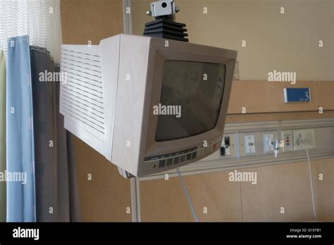 hospital bed tv Stock Photo, Royalty Free Image: 104027701 - Alamy