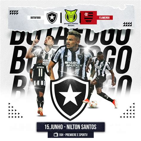 Flyer esportivo brasileirão botafogo download 64374 Criativo Dahora