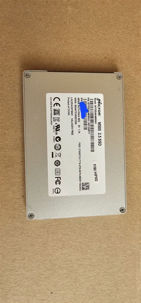 Micron MTFDDAK480MAV 480GB M500 7mm 2 5 SATA SSD Solid State Drive EBay