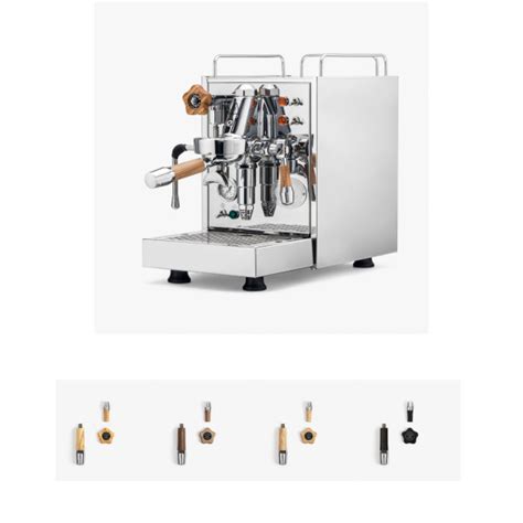 Ecm Holz Griffset Mit Siebtr Ger Und Drehrad F R Classika