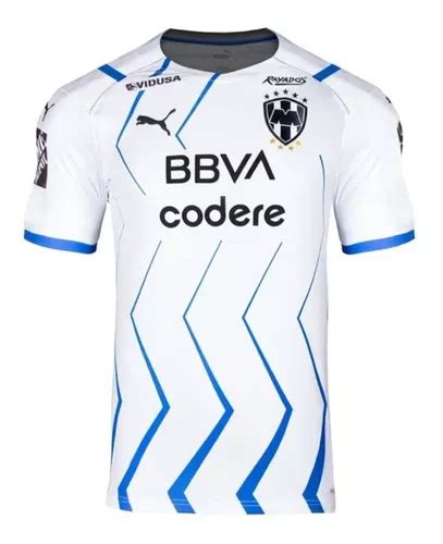 Busca Jersey Rayados De Monterrey Visitante Blanco A La Venta