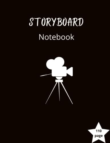 Storyboard Notebook: Blank Storyboard Sketchbook Pad, Illustration ...