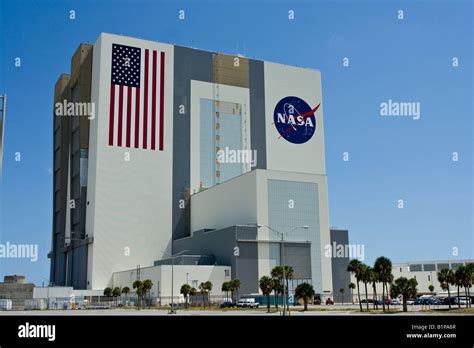 Vehicle Assembly Building An John F Kennedy Space Center In Cape