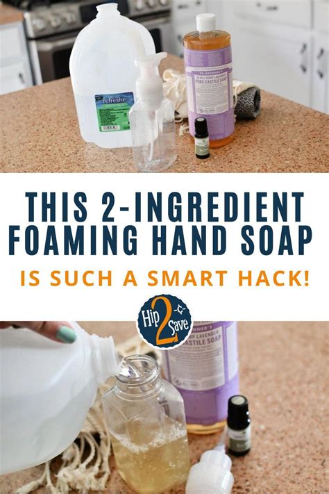 2 Ingredient Diy Foaming Hand Soap Artofit