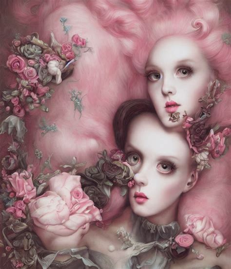 Krea Ai Pop Surrealism Lowbrow Art Realistic Marie Antoi