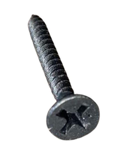 Black Polished Gypsum Board Drywall Screw For Door Fitting Size 4