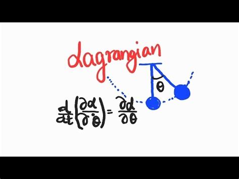 Equation Of Motion Of Simple Pendulum Using Lagrangian YouTube