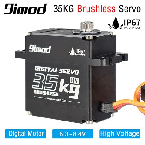 9imod Waterproof Servo BLS HV35MG 35KG Metal Gear HV Brushless Digital