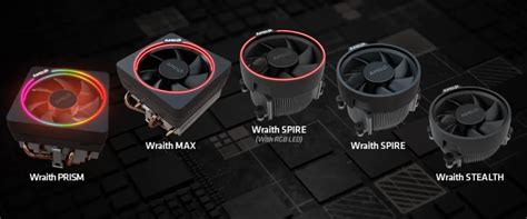 AMD Wraith Prism LED RGB Cooler Heatsink And Fan For Ryzen 3900XT 3950X