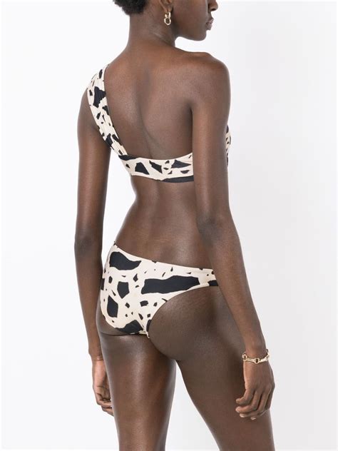 Lenny Niemeyer Elos One Shoulder Bikini Top In Neutrals ModeSens