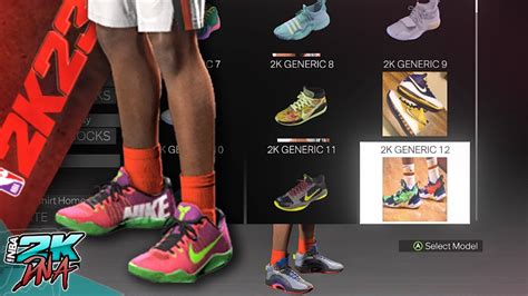 Finally Full Preview Of Shoe Menu Mod Nba 2k23 Pc Youtube