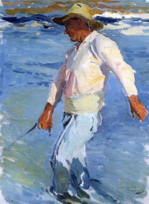 Solve Joaquín Sorolla Spanish 18631923 Pescador estudio para Sol