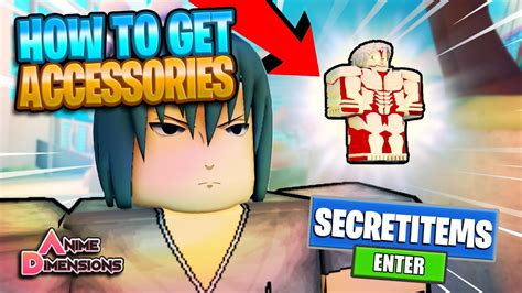 New How To Get Accessories In Roblox Anime Dimensions [special Codes ] Youtube