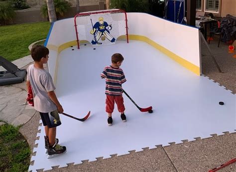 Backyard Hockey Rink Backyard Ice Rink D1 Backyard Rinks