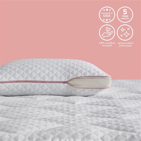 Nue By Novaform Gel Memory Foam Plush Cooling Pillow And Reviews Wayfair