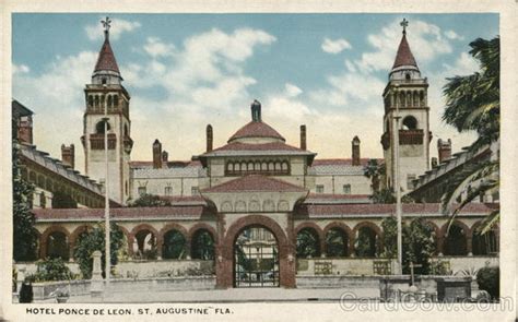 Hotel Ponce de Leon St. Augustine, FL Postcard