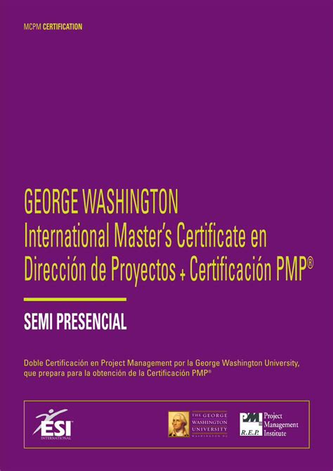 PDF GEORGE WASHINGTON International Masters Certificate En