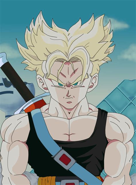 Super Saiyan Trunks… Art By Me I Hope You All Like It R Dbz