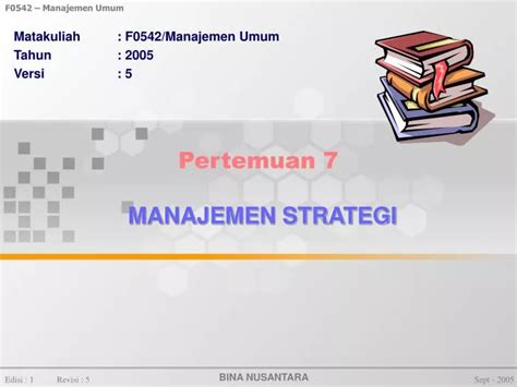 Ppt Pertemuan Manajemen Strategi Powerpoint Presentation Free