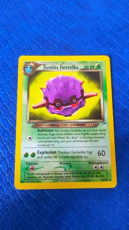 Dunkles Forstellka Neo Destiny Pokemon Kaufen Auf Ricardo