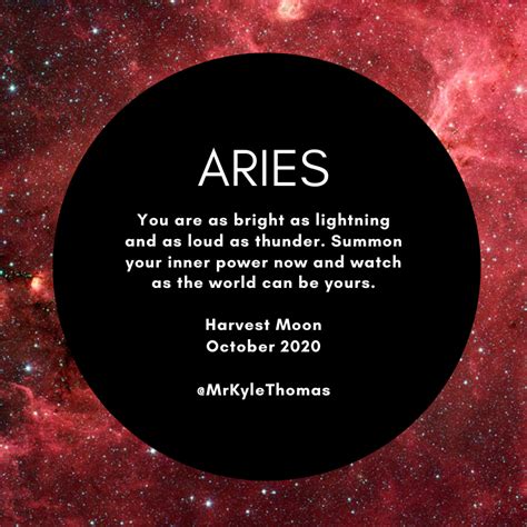 Power Horoscopes Full Moon In Aries October Kyle Thomas