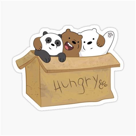 Pegatinas We Bare Bears Cute Stickers We Bare Bears We Bare Bears