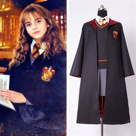 Specialty Harry Potter Hermione Granger Gryffindor Cosplay Costume Kid