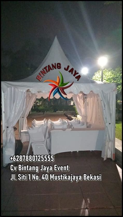 Disewakan Tenda Bazar Transparan Jakarta Terbaru