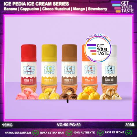 Jual Liquid Icepedia Ice Cream Series Pods Friendly Ml Ice Pedia By