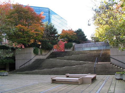 Famous Architect Arthur Erikson S Iconic Gradually Inclining Stairs