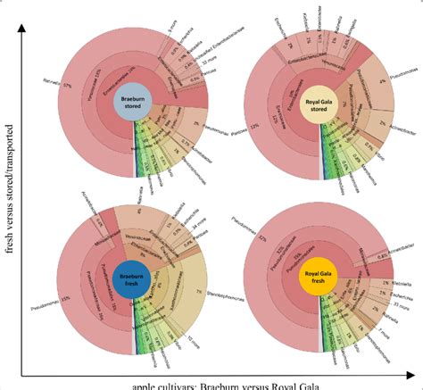 Gammaproteobacterial Community Profile Of Apple Samples Multi Level