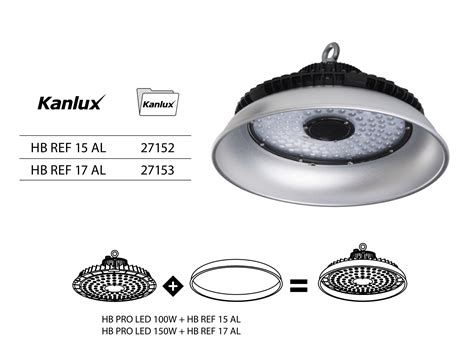 Kanlux LED csarnokvilágító Kanlux HB Pro 150 W lámpához diffúzor búra