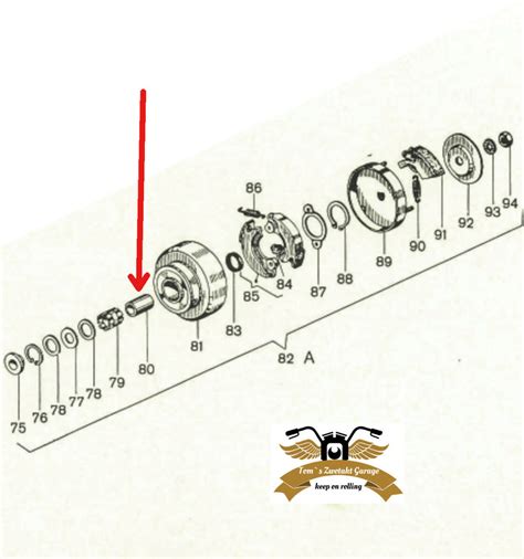 Piaggio Bravo Ciao Kupplung Lagerbuchse Buchse Lager Zwotakt Garag