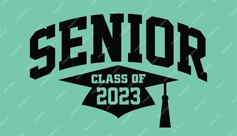 Premium Vector Seniors Class Of 2023 Vector T Shirt Design