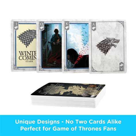 Game of Thrones Playing Cards - Journey to Westeros by Aquarius ... 
