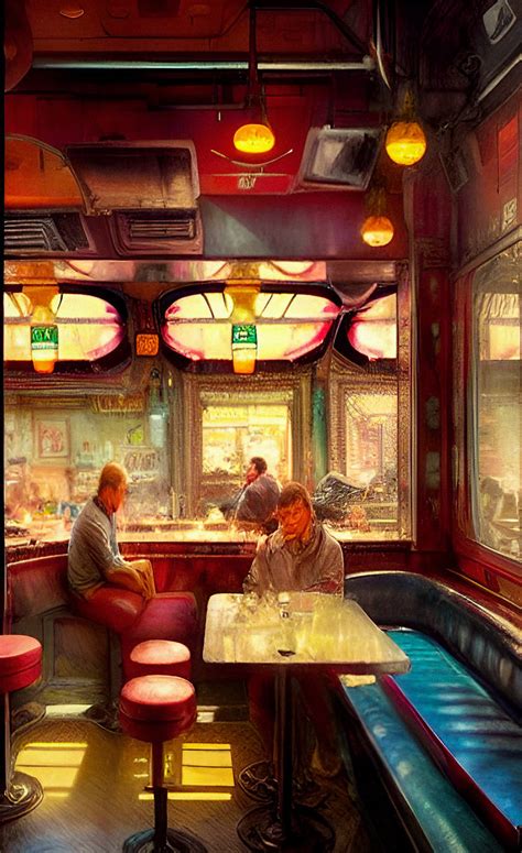 The Diner by Serendigity-Art on DeviantArt