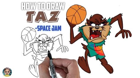 Taz The Tasmanian Devil Space Jam A New Legacy Cardboard