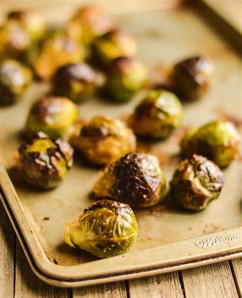 Oven Roasted Brussels Sprouts