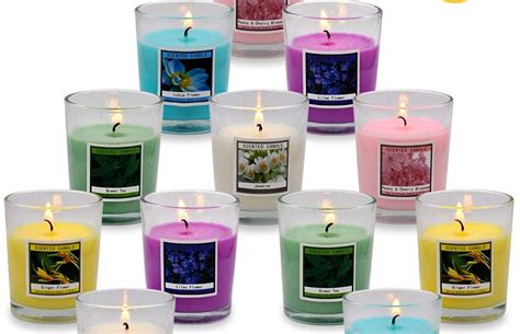 Coupons Codes And Deals Scented Aromatherapy Candle Set 12 Pack