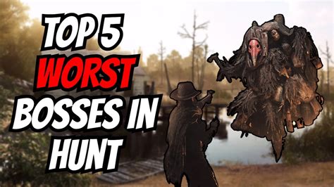 Top 5 Worst Bosses In Hunt Showdown Youtube