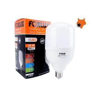 Lâmpada Led Alta Potência Branca 30w 6500k Bivolt Foxlux Leroy Merlin