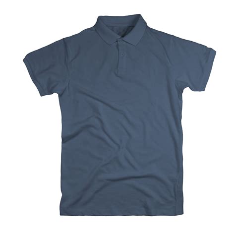 Jual Kaos Kerah Polo Shirt Premium Pendek Warna Steel Blue Tua