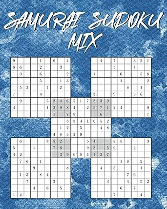 Samurai Sudoku Mix 150 Rätsel inkl Lösungen 5 fach Logikrätsel