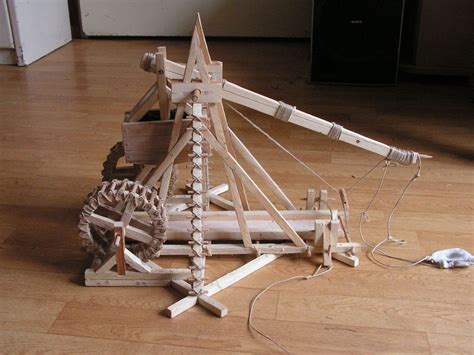 Trebuchet Working Model Step By Step Free Plans And Instructions