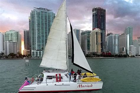 2023 Miami Sunset Cruise With Complimentary Beer Wine And Hors Doeuvre