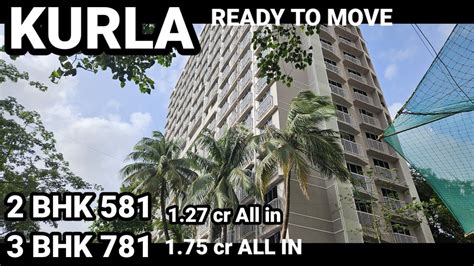 9702611580 KURLA READY 2bhk 581 Sq Ft 3BHK 768sq Ft KURLA EAST