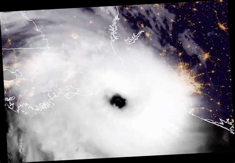 Satellite captures moment Hurricane Laura slammed into Louisiana - WSTale.com