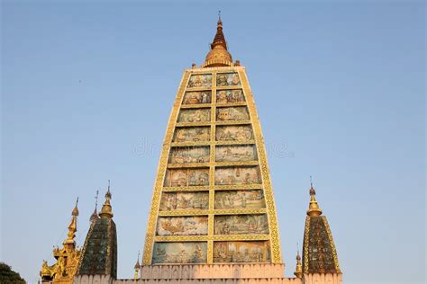 Mahabodhi Paya Is An Ancient Hindu Temple In Bagan Myanmar Burma Stock