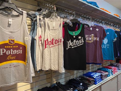 Our T Shop Is Stocked And Full Potosi Brewing Company